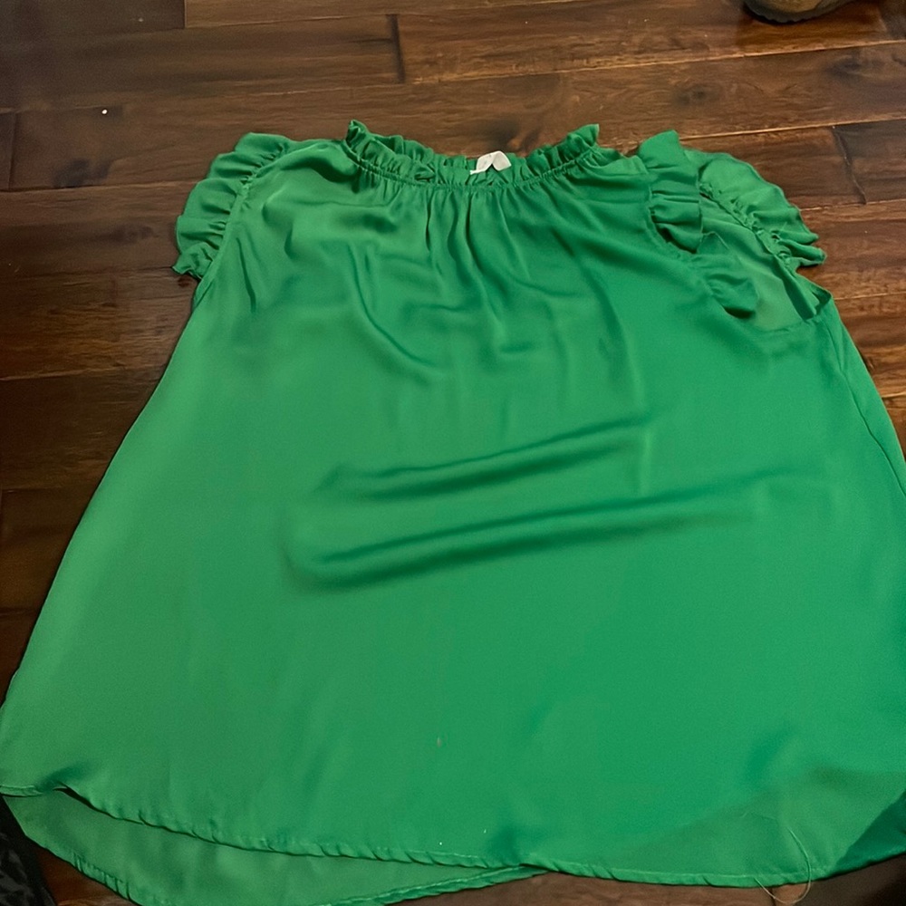 one tiny stain on the chest